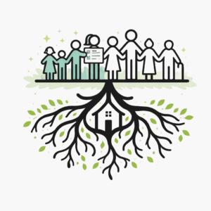 OBTENCIÓN DE RESIDENCIA  → POR ARRAIGO FAMILIAR