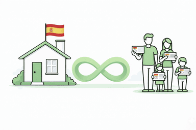 Autorización de residencia de larga duración nacional