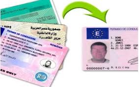CANJE CARNET CONDUCIR