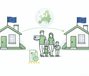 Residencia de larga duración del residente de larga duración U.E en otro estado miembro de la U.E