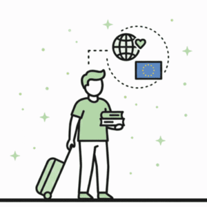 MOVILIDAD DE ESTUDIANTES  → DENTRO DE LA UNIÓN EUROPEA